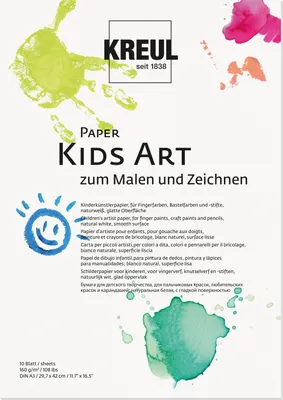 Produktbild von KREUL 27502, Kunstdruckpapierblock, 160 g/m², 20 Blätter