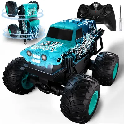 Produktbild von RC-Auto Ferngesteuert Monstertruck, 20KM/H Tomb Digger Monster Truck mit Licht