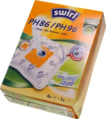 Zdjęcie produktu dla Swirl PH 86, Pomarańczowy, Biały, Philips, AEG, Electrolux, Volta, Pudełko, 172 mm, 236 mm, 76 mm