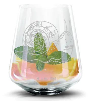Produktbild von Mr. & Mrs. Panda Trinkglas Schnecke Sir - Transparent - Geschenk, Lustige Sprüche, Cocktailglas, Schnecken, Martini Glas, Margarita, Weisheit, Zeit nehmen, Lebenszeit