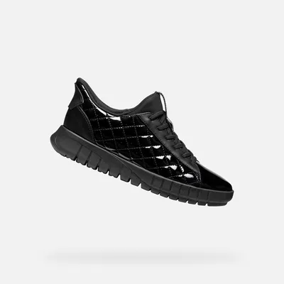 Produktbild von Geox Schwarze Flextride Plus Sneaker für Damen 40