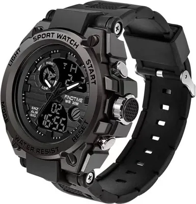 Produktbild von findtime Militär Uhr Herren Sportuhr: Outdoor Tactical Watch Digital, 5 ATM Wasserdicht, Uhren für Männer, Wecker, Stoppuhr, Armbanduhr, Kalender