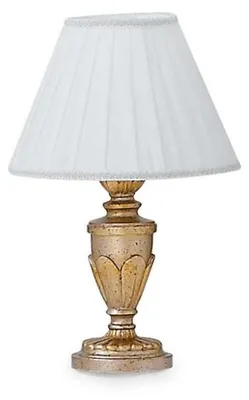 Image de Lampe de table DORA antique dorée 1 ampoule