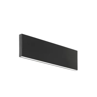 Produktbild von Lindby LED-Wandlampe Ignazia, 28cm, schwarz, Metall, up/down