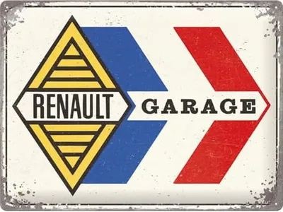 Produktbild von Nostalgic-Art - Blechschild 30 x 40 cm - Renault – Garage
