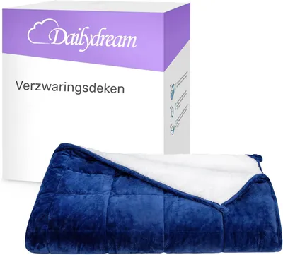 Zdjęcie produktu dla Koc terapeutyczny, waga 4,5 kg, wymiary 135x200 cm, wykonany z poliestru z wkładem szklanych kulek, przeznaczony do relaksacji