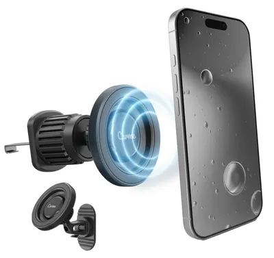 Produktbild von CarMe MagSafe Auto-Handyhalterung - 2 Halterungen - magnetisch - Schwarz
