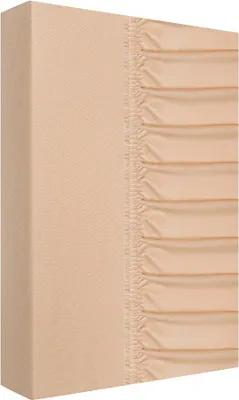Obrázek produktu pro Prostěradlo jersey s gumou 140x200 slonová kost 160g/m2 Zaratex