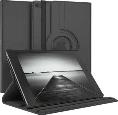 Produktbild von EAZY CASE - Tablet Hülle für Apple iPad Mini 5 (2019) Schutzhülle, Tablet Case 360° drehbar in Schwarz