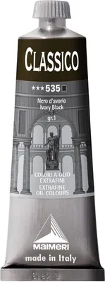Immagine prodotto di Maimeri Classico Colore ad olio Nero avorio 60 ml 1 pz.
