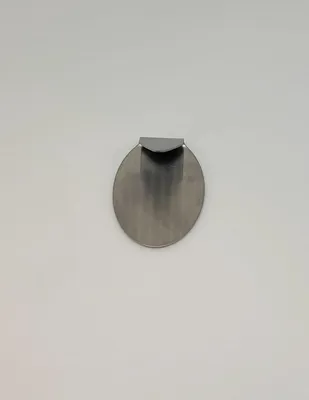 Produktbild von Jumada's – Selbstklebende Haken zum Aufhängen von Handtüchern – 4er-Set – Edelstahl – ovales Design – Maße 5 x 3 cm