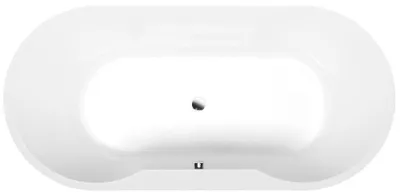 Produktbild von IO Ovale Badewanne 180x85x49cm, Weiß