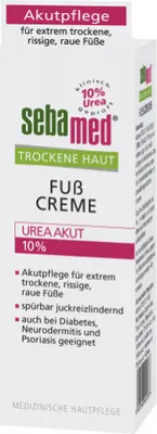 Produktbild von Sebamed Trockene Haut 10% Urea akut Fußcreme 100 ml