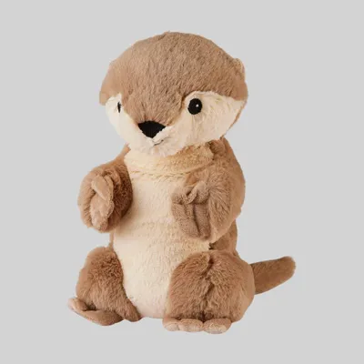 Immagine prodotto di Cuscino termico Warmies Morbido peluche per microonde al profumo di lavanda Lontra