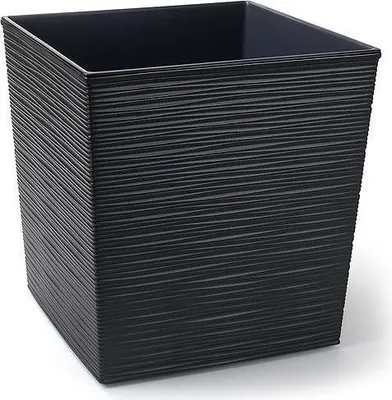 Immagine prodotto di Coprivaso in plastica JUKA PROUTÍ antracite 19x19x19cm