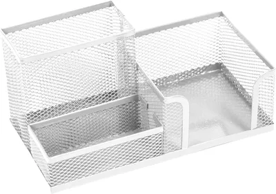 Produktbild von Schreibtischorganizer, Stifthalter, 205x103x98 mm, Metall, Perlmuttoptik