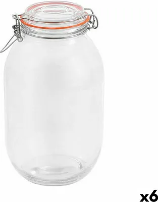 Obrázek produktu pro Hrnec La Mediterránea Vzduchotěsné sklo 3 l (6 kusů)