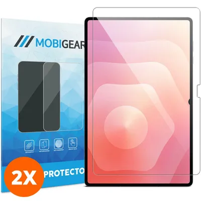 Produktbild von Mobigear Displayschutzfolie für Samsung Galaxy Tab S11, gehärtetes Glas, Displayschutz – kompatibel mit Hüllen (2er-Pack)