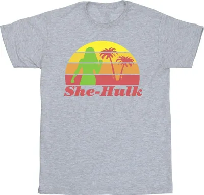 Produktbild von Marvel - "She-Hulk: Attorney At Law Sunset Flex" T-Shirt für Herren BI45245 (5XL) (Grau)