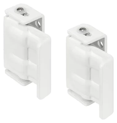 Fenstersicherung weiß, 2 Stück, 16-25 x 24 x 62 mm, Einbruchschutz