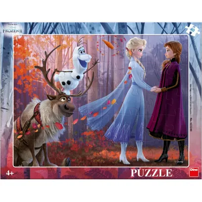 Produktbild von DINO Puzzle Eisreich 2, 40 Teile
