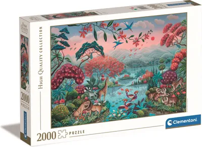 Immagine prodotto di Clementoni - 32571 Collection Puzzle - La giungla pacifica - Puzzle 2000 pezzi da 14 anni, puzzle per adulti con oggetti nascosti, gioco di abilità per tutta la famiglia
