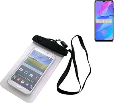 Produktbild von K-S-Trade Schutz Hülle Handy Hülle Kompatibel mit Huawei P Smart S Beach Bag wasserdicht 16cm x 10cm Schutzhülle Staub Sand Flachwasser Beachbag