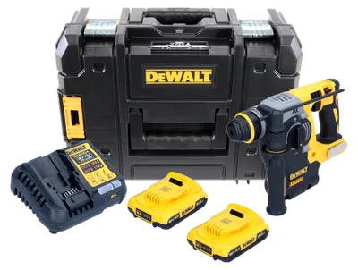 Produktbild von DeWalt DCH 273 D2 Akku Kombihammer 18V 2,1J SDS-Plus Brushless + 2x Akku 2,0Ah + Ladegerät + TSTAK
