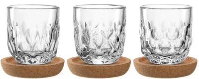 Espressoglas-Set 6-teilig, 60 ml, transparent, spülmaschinengeeignet