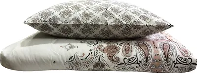 Produktbild von Buymax® Bettwäsche Bettbezug 200x200 cm, Kopfkissenbezug 80x80 cm 3 teilig Deckenbezug Set aus 100% Baumwolle Renforce mit Reissverschluss