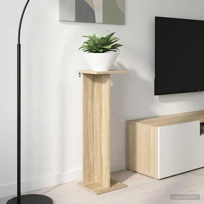 Produktbild von Pflanzenständer Sonoma-Eiche 25 x 25,5 x 80,5 cm Holzwerkstoff - Beete DE2323