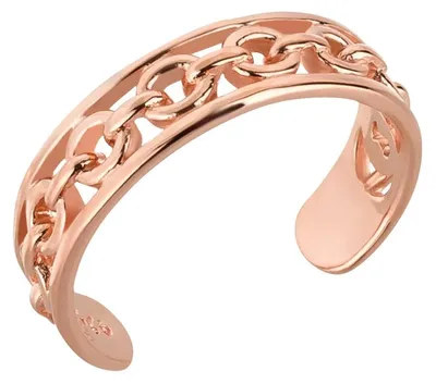 Produktbild von Zehenring Zehring Oval 925 Silber rosegold