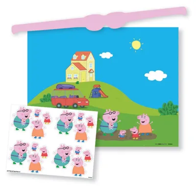 Zdjęcie produktu dla Gra urodzinowa Świnka Peppa - 1 szt.