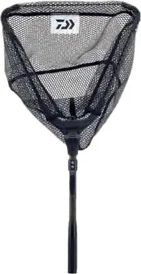 Produktbild von Daiwa Rubber Mesh Net Kescher Schwarz 65 x 32 x 28 cm Schwarz 65 x 32 x 28 cm