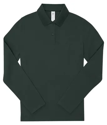 Immagine prodotto di B&C - Camicia "My Polo 180" da donna, maniche lunghe LT3182 (S) (bosco scuro)