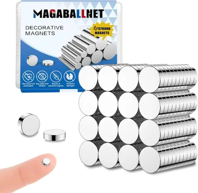 Obrázok produktu pre Neodymový magnet 5 x 1 mm, 100 kusov, pre chladničku