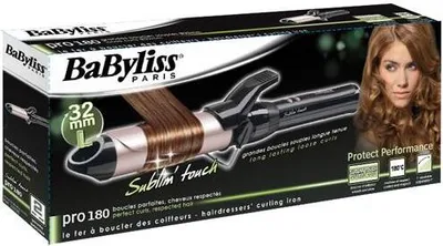 Obrázek produktu pro BaByliss C332E, Kulma, Teplé, Všechny vlasy, 110 °C, 180 °C, 60 s