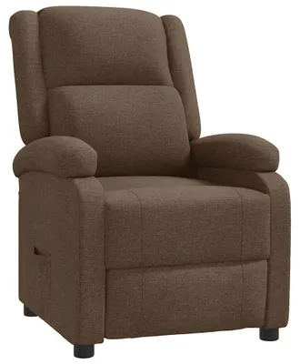 Produktbild von vidaXL Relaxsessel Braun Stoff