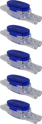 Produktbild von Durchgangsverbinder | U1R | 2-Wege | Gelgefüllt | 0,9–1,3mm² | 5 Stück