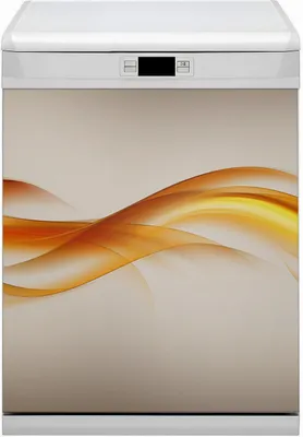 Produktbild von Dekorative Magnetmatte Küche Geschirrspüle 60x80 cm Magnet für Spülmaschine - Flamme