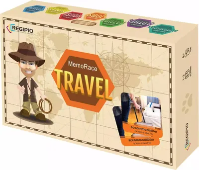 Image de Jeu de cartes pour apprendre l'anglais "MEMORACE Travel" Apprendre en s'amusant