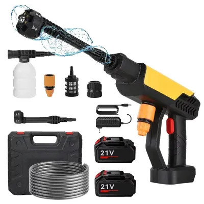 Zdjęcie produktu dla Myjka wysokociśnieniowa, bezprzewodowa, wysoka moc czyszczenia, 500W