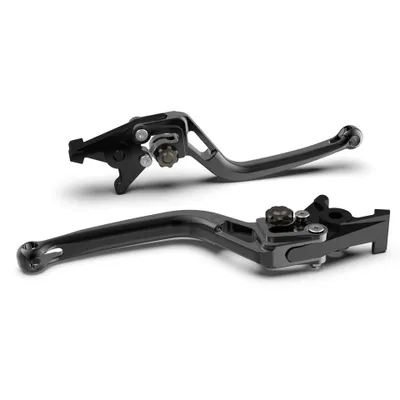Produktbild von Bremshebel LSL BOW mit ABE für Horex VR6 1218 ccm Bj. 2017 - 2019, Farbe Hebel:schwarz, Farbe Versteller:anthrazit