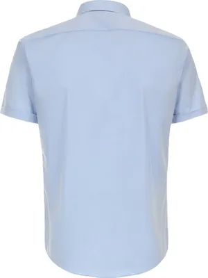 Produktbild von Redmond - Slim Fit - Herren Kurzarm Hemd (140930), Größe:XXL, Farbe:Blau(10)