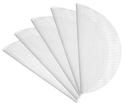5 Silikon-Backmatten 35 cm, antihaftbeschichtet, für Dampfgarer & Airfryer