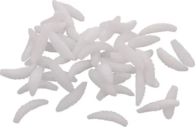 Produktbild von Merco Multipack 6 Sets à 50 Stück Bait Soft Worms künstliche Würmer weiß