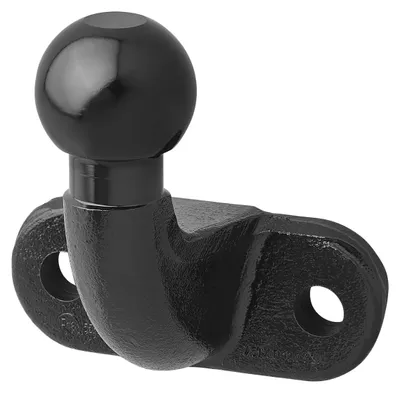 Produktbild von ProPlus 341210 Anhängerkupplungskugel Kugelkopf Ø50mm rechtwinklig schwarz 2-Loch Universal