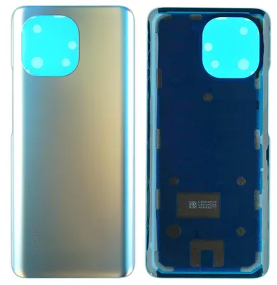 Produktbild von Xiaomi Mi 11 (5G) Backcover + Kleber (Horizon Blue), Schwarz