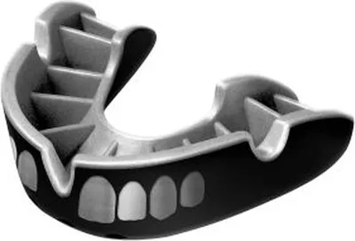 Image de Opro Silver Superior Fit Grillz Protège-dents - Noir / Argent