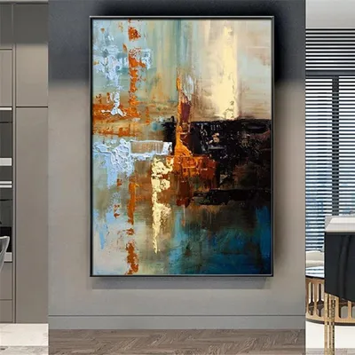 Productafbeelding van Canvas Schilderij met Floaters voor Woonkamer Decoratie
